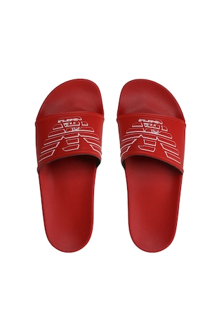 Emporio Armani Emporıo Armanı Erkek Terlik Xvps04-xn747-s449 Kırmızı