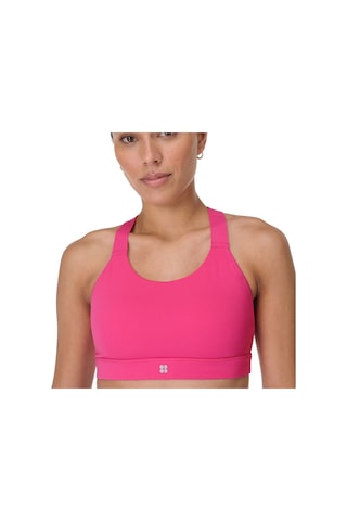 Sweaty Betty Sweaty Betty Power Medium Support Sports Br Kadın Pembe Fitness Bra 5122 Pembe