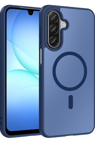 Adige Samsung Uyumlu Galaxy A17 Kılıf Babet Araç Tutucu Özellikli Silikon