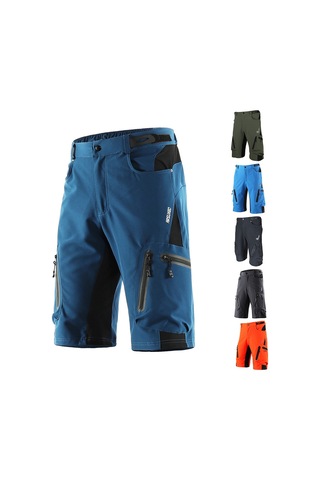 Arsuxeo Baggy Şort Bisiklet Bisiklet Pantolon Nefes Xl Siyah