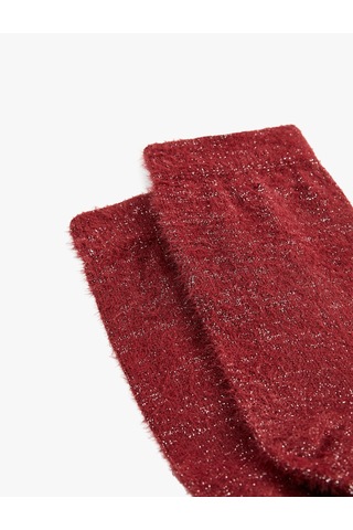 Koton Soket Çorap Bordo 6wak80885aa Bordo