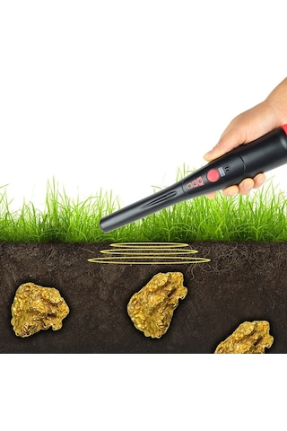 Pazly Portatif Sesli Ve Titresimli Dedektör İğnesi - Hazine Avcısı Yardımcısı