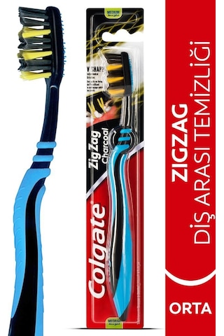 Colgate ZigZag Charcoal Diş Fırçası Medium