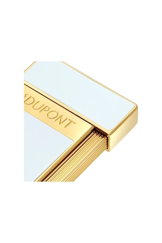 S.t. Dupont Lacquered Slimmy Beyaz Puro Çakmağı 28224 - Tr8440