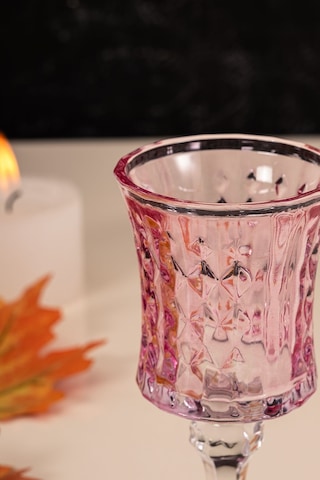 Mest 6 Adet 3 Renk Ayaklı Kahve Yanı Su Bardağı Seti - 140 Cc Bal Renk, Pembe, Mavi 3 Renk