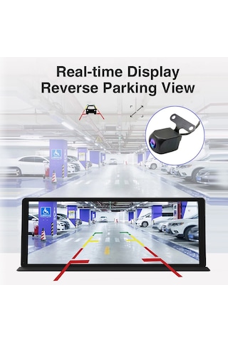 11.3in High Clear 4k Screen Car Dvr Multifunctional Car Carplay Machine Auto Mp5 Player 1080p Car Camcorder Car Dash Cam