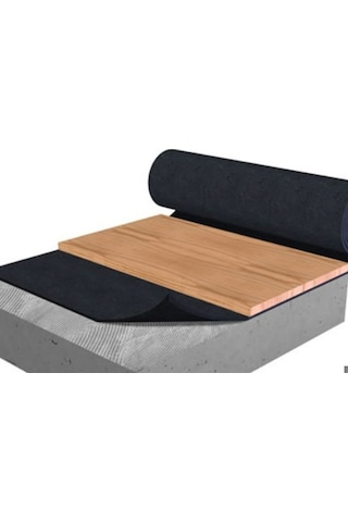 Alüminyum Folyo Kaplı Afk İzolasyon Şilte, 4 Mm, 100 Cm, 1 M2
