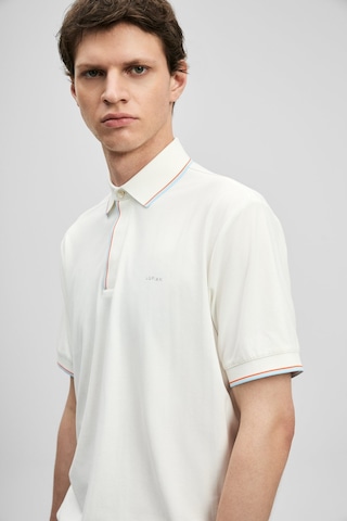 Lufian Levi Smart Erkek Polo T-shirt 111040238 Beyaz