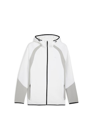 Puma Erkek Ceket Evostrıpe Fz Hoodie Dk 68823102 Beyaz