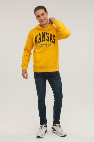 Superfly Men Kapş. Sweat-4 Hardal Erkek Sweatshirt 000000000101391169 Sarı