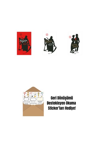 Köylüler Ciltli + Köylüler + Vadideki Zambak + Okuma Sticker'ları