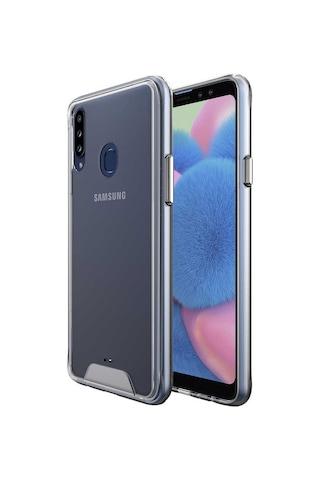 Galaxy M30 Kılıf Zore Gard Silikon Renksiz