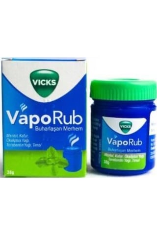 Vicks Vaporub Buharlaşan Merhem 38 Gr
