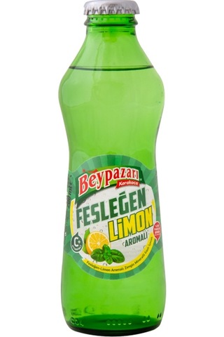 Beypazarı Fesleğen Limon Aromalı Maden Suyu 200 Ml X 24 Adet