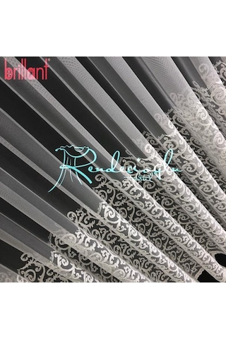 Tül Perde Rex Desen 00U44731 Kodlu Ürün Brillant Marka Çok Renkli