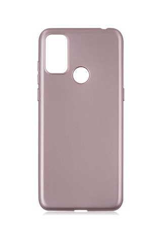 Alcatel 1s 2021 Kılıf Premier Silikon Kapak - Rose Gold Rose Gold Rose Gold