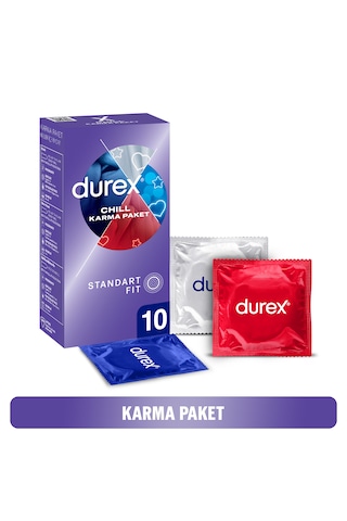 Durex Chill Prezervatif 10'lu