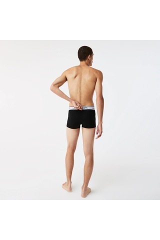 Lacoste Erkek 3 Lü Boxer 5h8385-00-031 Siyah