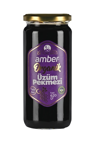 Amber Organik Üzüm Pekmezi 620 Gr