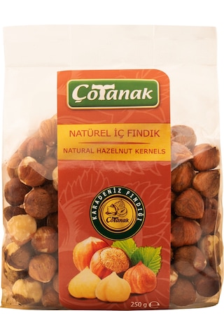 Çotanak Natürel İç Fındık 250 G