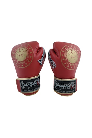 Dragondostore Dragon 30218-P Martina Federasyon Onaylı Muay Thai Müsabaka Eldiv