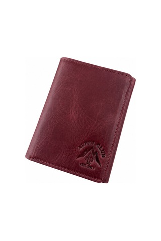 Alphaclub Bag Erkek Hakiki Deri Bordo Mıknatıslı Cüzdan Ve Kartlık