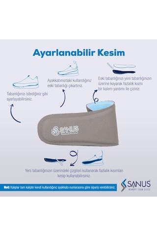 Sanus M300 (M800) Memory Foam Hafızalı Günlük Tabanlık