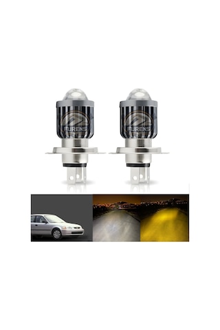 Honda Civic İes Mercek Led Xenon Uzun - Kısa Çift Renk