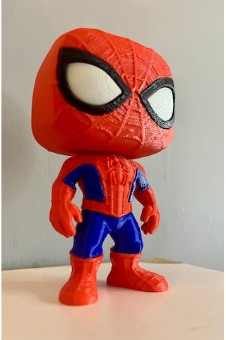 Venom Ve Spider-man 3d Figür