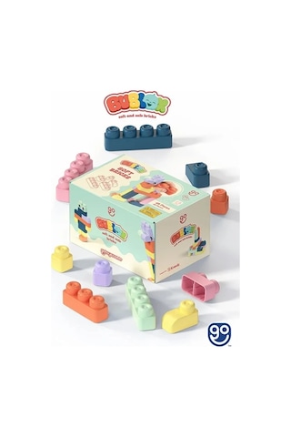 Yumuşak Yapı Blokları 48 Prc - Bublox Soft Bricks - Yumuşak Yapı Blokları