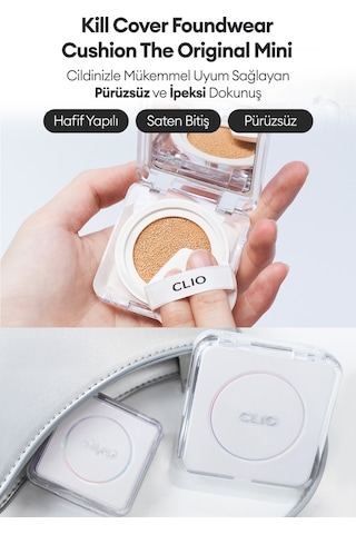Clio Kill Cover Founwear Cushion The Original Mini 21n Linen Spf50+ Pa+++ 72731881