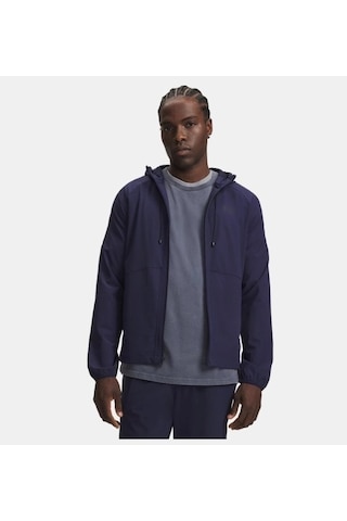 Under Armour Ua Stretch Woven Erkek Rüzgarlık Ceket 6003001-410 Lacivert