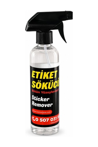 Auto Wiwax Etiket Sökücü Sprey Yapışkan Sticker Kalıntısı Temizleyici Ppf Sökücü 500 Ml
