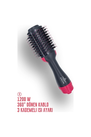 One Step Saç Düzleştirici ve Şekillendirici Kurutucu Tarak