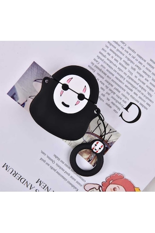 İphone 1/2. Nesil Uyumlu Koruyucu Bluetooth Kulaklık Kılıfı Gost Figürlü Gost Airpods 1/2. Nesil