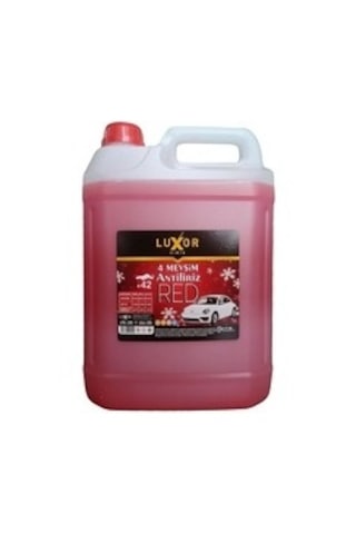 Luxor Kimya 4 Mevsim -42 Kırmızı Antifiriz 20 Lt Konsantre