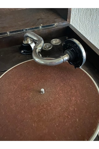 His Master'S Voice 4 Grand Antika Gramafon 049