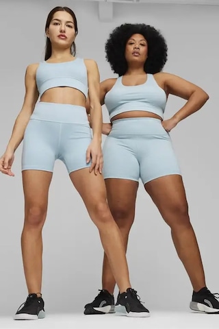 Puma Fıt Hw 5 Tıght Kadın Kısa Tayt 52480422 Mavi