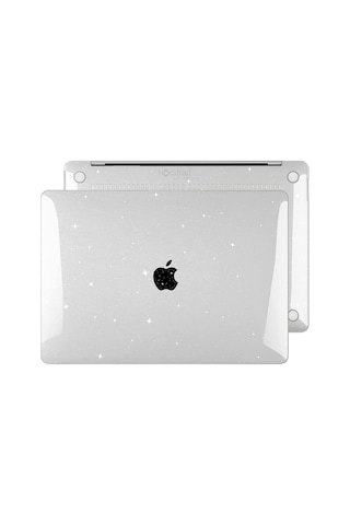 Apple Uyumlu MacBook Pro 16 Inç 2021 M1 Pro/Max A2485 Kılıf Parlak Simli