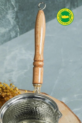 Bakır Sütlük & Cezve 6-7 Kişilik