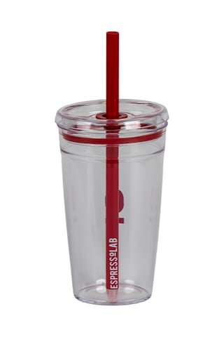 Şeffaf Mini Pipetli Bardak 400 Ml No:114 Beyaz