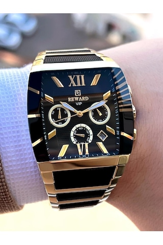 Ea.141136 Reward Çelik Kordon 3 Atm Suya Dayanıklı İç Fonksiyonları Aftif Erkek Kol Saati