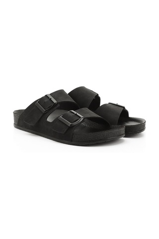 Gönderi R Kadın Siyah Tokalı Günlük Terlik Dyza82434048 Siyah