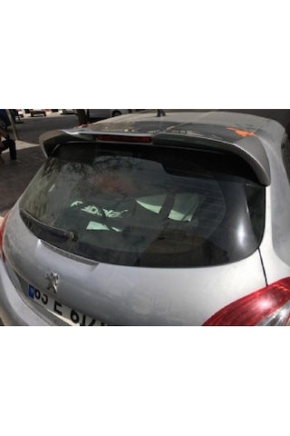 Peugeot 208 Spoyler Spoiler Boyasız