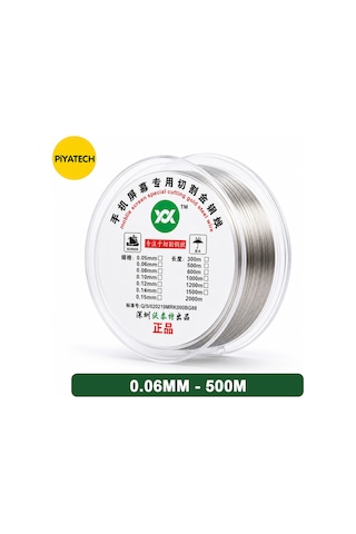 Çelik Lcd/ekran Ayırma Teli 0.06mm - 500 Metre Profesyonel Kesme Teli