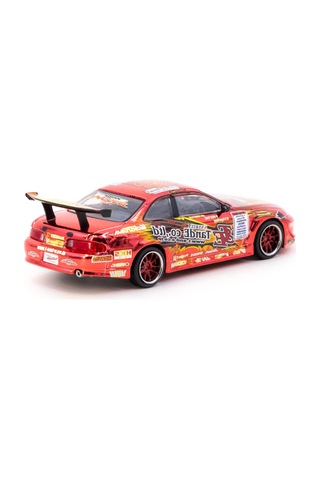 Tarmac Works 1/64 Vertex Ridge Te3006 Soarer Chrome Red - Tokyo Auto Salon 2026 Special Edition - Gl Çok Renkli