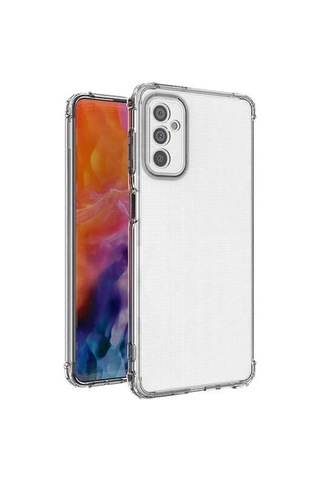 Samsung Uyumlu Galaxy A04S Kilif Köse Korumali Seffaf Silikon Kapak 484422008