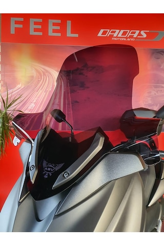 Yamaha Xmax 125 250 300 400 Elcik Korumalı Tur Camı Ön Cam Abv N11.49341