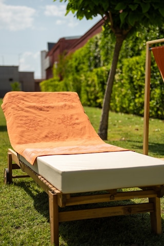 Menderes Home Cotton Collection Bukle Plaj Havlusu Çark Orange