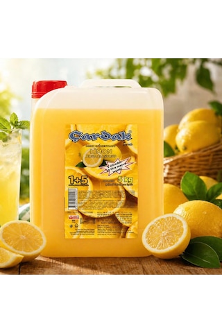 Beyaz Çardak 1+5 Limon Aromalı Şurup Konsantre